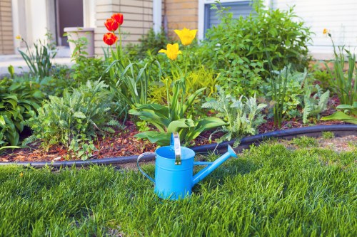Charity partnership enabling reuse of garden materials and tools